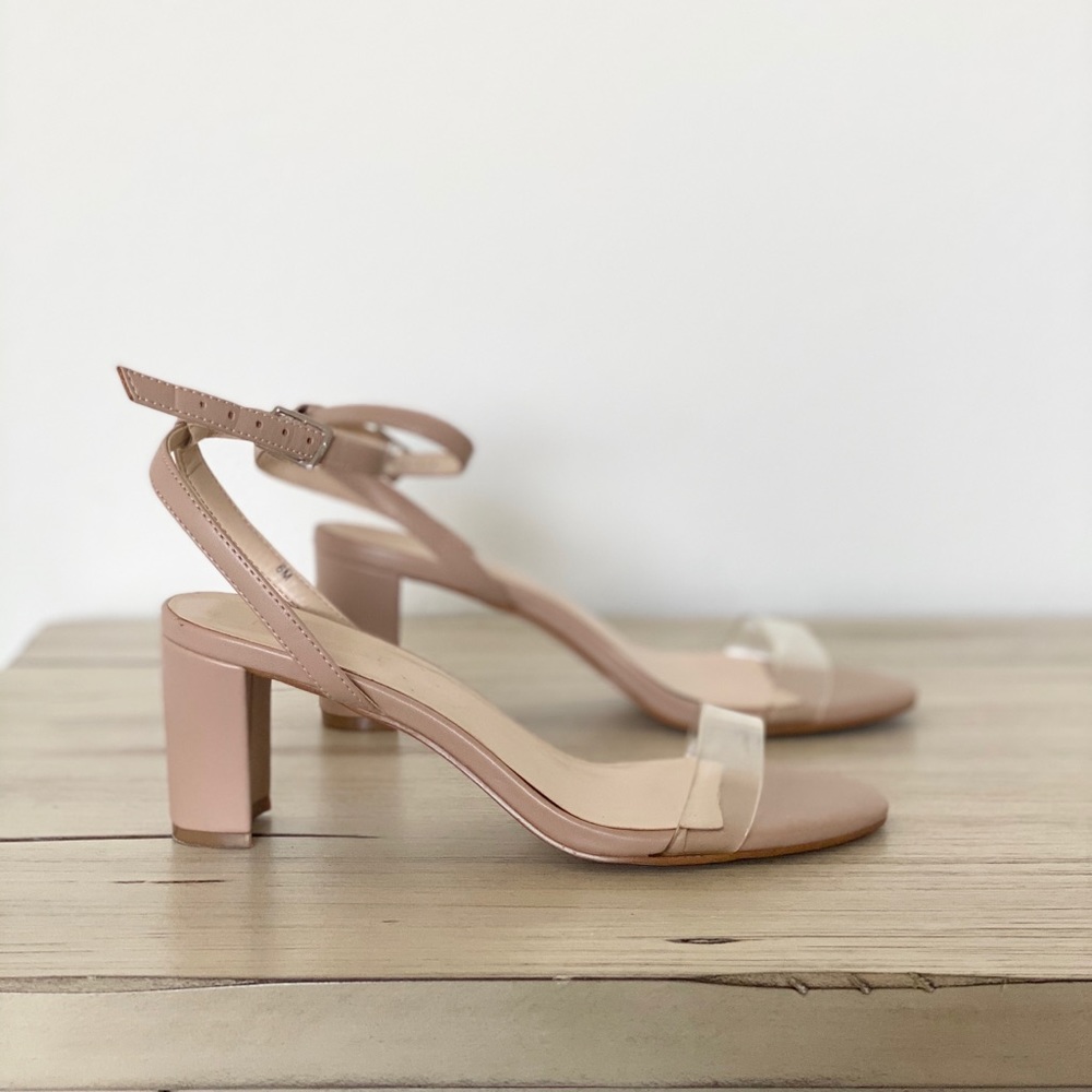 Nine West Nude Heel Sandal